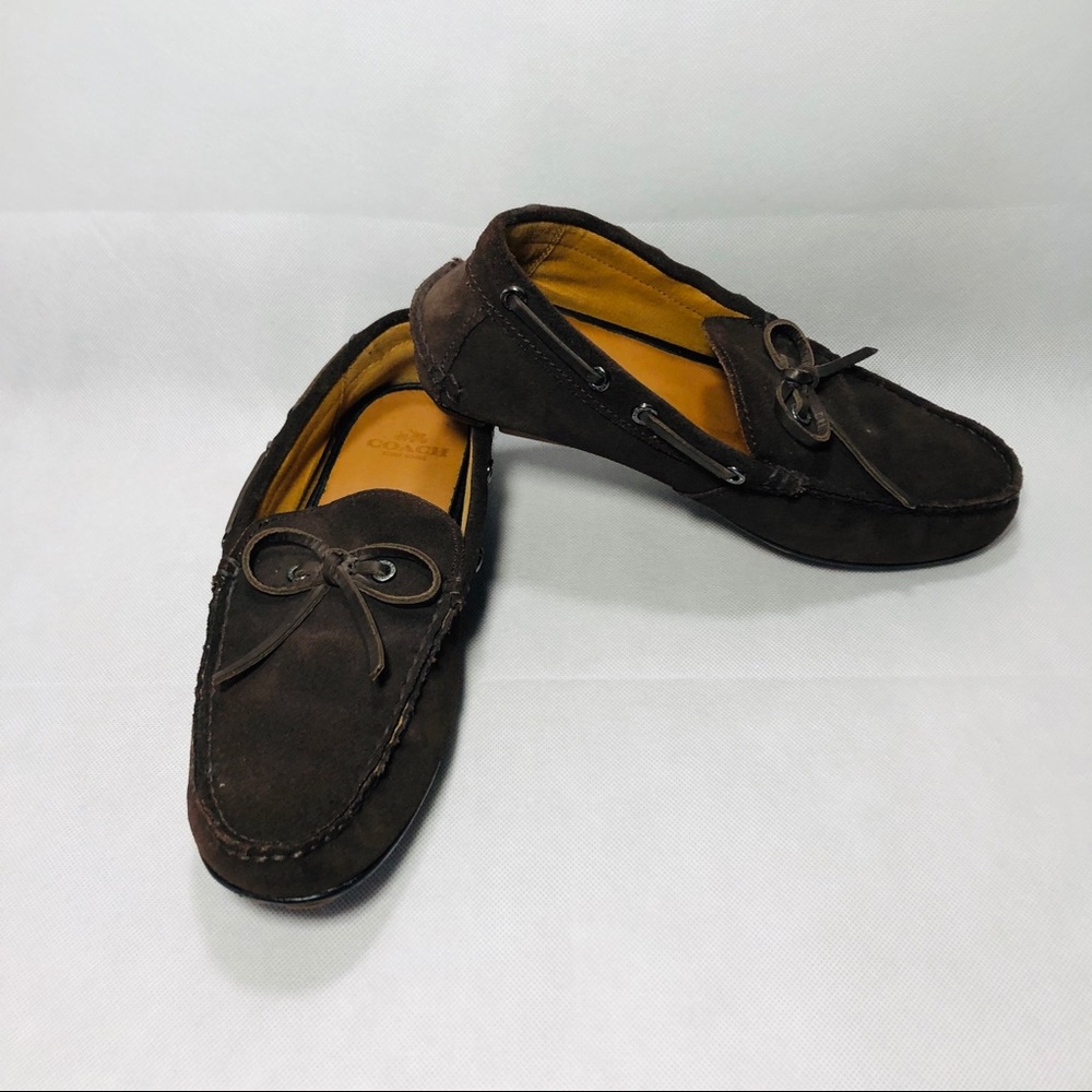 Mens coach  shoes. Size 8D 👞 - Picture 2 of 8